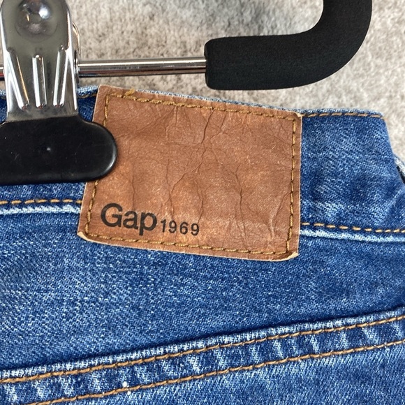 Gap standard taper jeans mens 35x34 factory fade cotton - Picture 5 of 11